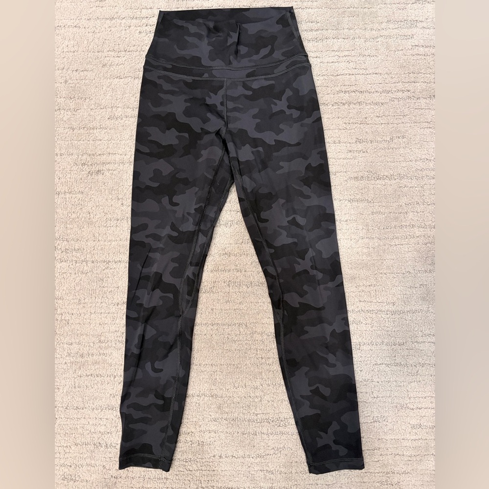 CRZ YOGA Black Camo Leggings